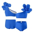 thumbnail image 7 of LYMAYTER Toddler Kids Two Piece Swimsuit Baby Quick Dry Bathing Suit Beach Sport Tankini Swimwear for 2-12T, 7 of 7