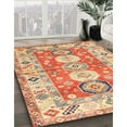 thumbnail image 2 of Ahgly Company Indoor Square Traditional Red Geometric Area Rugs, 4' Square, 2 of 6
