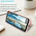 thumbnail image 4 of Galaxy A14 5G Case, Tekcoo Galaxy A14 5G Wallet Case, PU Leather ID Cash Credit Card Holder Slots Magnetic Closure Kickstand Flip Slim Cover for Samsung A14 5G [Rose Gold], 4 of 8