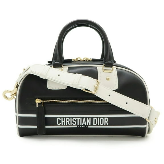 Pre-Owned Christian Dior Vibe Small Bag, Handbag/Shoulder Black Leather, M6209OOBR