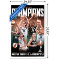 thumbnail image 3 of WNBA New York Liberty - 2024 WNBA Finals Champions Wall Poster, 22.375" x 34" Framed, 3 of 4