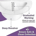 thumbnail image 3 of 10Pcs Urine Hats for Toilets Urine Collection Hats Toilet Hats, 3 of 5