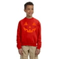 thumbnail image 2 of Awkward Styles Halloween Girls Boys Youth Sweatshirt Orange Jack O Lantern Crewneck Tops for Kids, 2 of 5