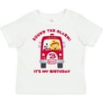 thumbnail image 3 of Inktastic Fire Truck 3rd Birthday Boy Boys Toddler T-Shirt, 3 of 5