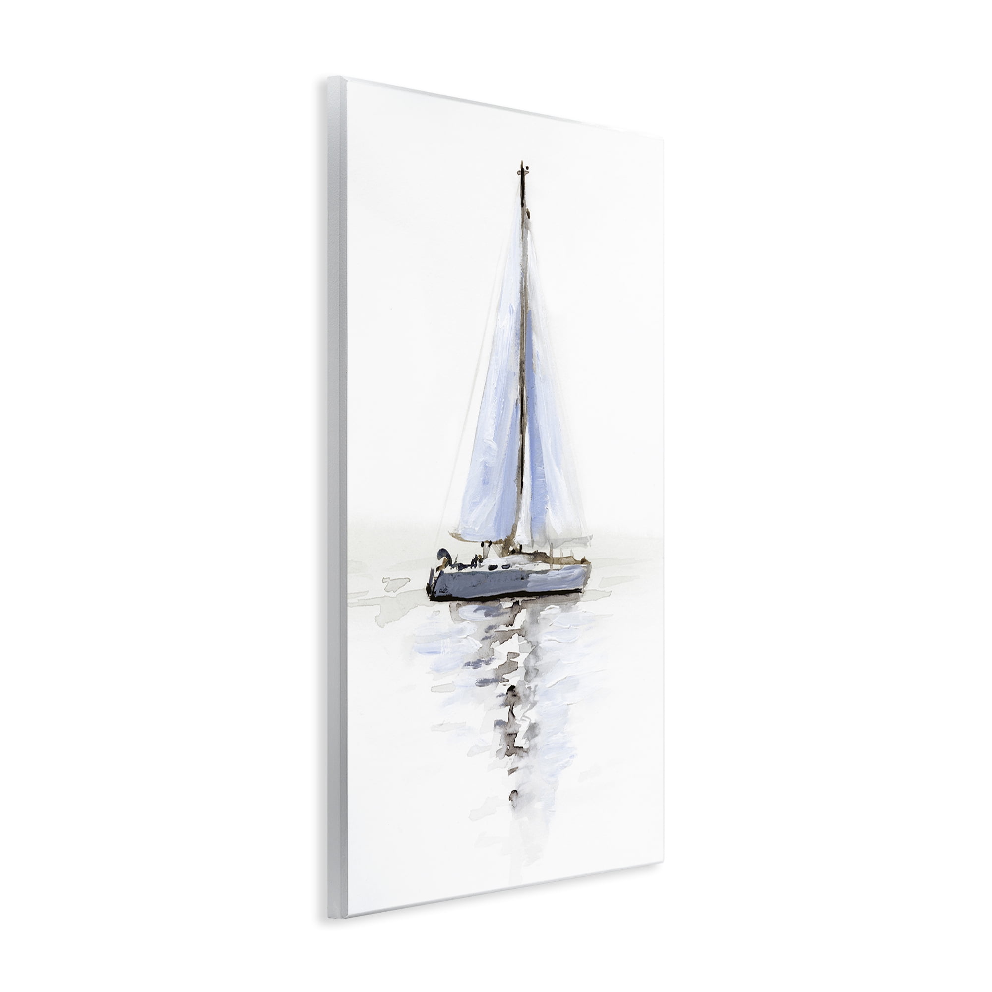 Stupell Industries Reflective Beach Sails Transportation Painting Unframed Art Print Wall Art, 10 x 15