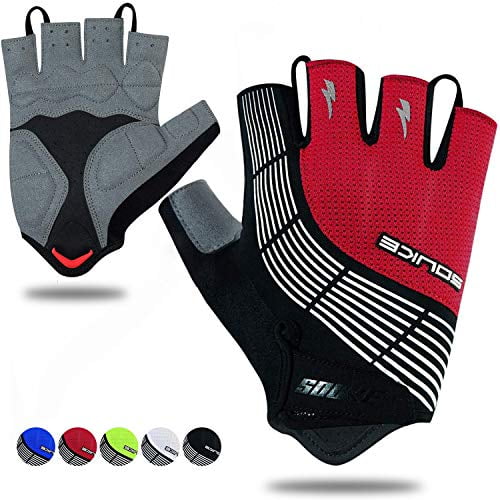 Anti Slip Shock Absorbing Padded Breathable Long Finger Sports Gloves Accessories for Men/Women Cycling Gloves Bicycle Gloves Bicycling Gloves Mountain Bike Gloves 