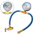 thumbnail image 7 of R134A R12 R22 Car Air Conditioning Recharge Measuring Kit Hose Gas Gauge, 7 of 7