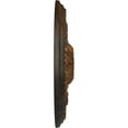 thumbnail image 4 of Ekena Millwork 18 1/2"W x 13 1/2"H x 1 7/8"P Saverne Ceiling Medallion, Hand-Painted Rust, 4 of 4