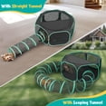 thumbnail image 4 of Recinto para gatos al aire libre BETOPET con túnel para camping, 4 of 7