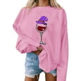 thumbnail image 2 of Taqqpue Halloween Sweatshirt for Women Trendy Cute Halloween Graphic Print Crewneck T Shirt Athletic Casual Long Sleeve Oversize Pullover Tops for Women, 2 of 4