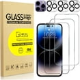 thumbnail image 1 of 3-Pack 14 Pro Max Screen Protector,iPhone 14 Pro Max Tempered Glass Phone Films, 1 of 7