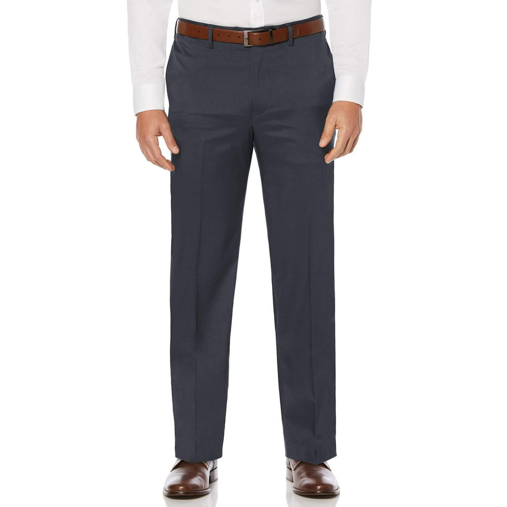 Savane Big & Tall Flat Front Stretch Crosshatch Dress Pant Walmart