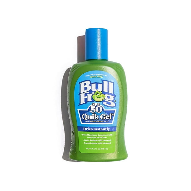 Bullfrog Quik Gel Sunscreen SPF 50 Oxybenzone & Octinoxate Free