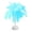 Blue, variant on Matoen Feather Night Light LED Decorative Atmosphere Light, Beside Table lamp for Nursery Girls Bedroom Living Room Wedding
