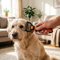 thumbnail image 2 of Removes Tangles Knots and Loose Fur Deshedding Dog Brush Undercoat Rake Pet Brush for Long Hair Dematting Comb for Dogs and Cats Grooming Tool, 2 of 8