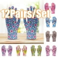 thumbnail image 1 of SPRING PARK 12Pairs/Set Garden Working Yard Gloves Floral Gardening Gloves Non-slip Nylon Gloves Yard Working Tool Gloves for Yard Cleaning, Fishing, 1 of 7