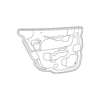 Genuine OE Saab Water Deflector - 12845886