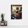 thumbnail image 2 of Vermeer Lady Virginal Gentleman Music Lesson Painting Extra Large Art Print Wall Mural Poster Premium XL, 2 of 3