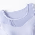 thumbnail image 6 of Lopecy-Sta Women’s Sports Bra High Neck Mesh Layered Longline High Support Workout Top Removable Padded Seamless Bra for Gym and Daily Wear, 6 of 9