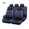 thumbnail image 3 of fastboy Universal Car Seat Covers Set Soft Mesh Comfort Wear Resistant Support Resistant To Dirt Full Set Blue, 3 of 6