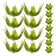 thumbnail image 4 of GOOHOCHY 60 bases de plástico para ramos, arreglos florales, sépalos de rosas artificiales, ramos florales y decoraciones para el hogar., 4 of 8