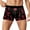 Black, variant on Boxers For Men Funny Novelty Heart Customized Long Underwear Boxers Valentine's Day Gifts For Husband White M