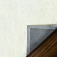 thumbnail image 4 of Elegant and Plush Hand-Woven Solid Shag Indoor High Traffic Area Rug by Blue Nile Mills - 3' x 5', Ivory, 4 of 5