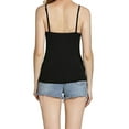 thumbnail image 3 of ZOELNIC Women's Sleeveless Adjustable Built In Bra Padded Bra Tank Tops Camisole, 3 of 5