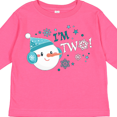 thumbnail image 4 of Inktastic I'm Two Winter Second Birthday with Snowman Boys or Girls Long Sleeve Toddler T-Shirt, 4 of 5