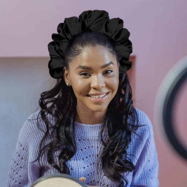 Xihbxyly Diadema de Satén, Elegante Accesorio para El Cabello con Diseño Retorcido, Tela Suave y Elástica para Mayor Comodidad, Solución Versátil para Peinar El Cabello, Regalo Perfecto para Mujeres,
