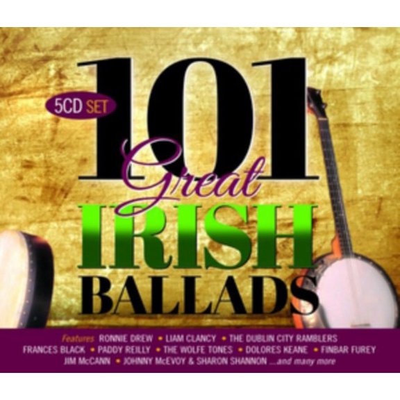 101 Great Irish Ballads / Various (CD)