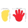 thumbnail image 2 of 1 Set of Hand Cutouts Spring Bulletin Board Decorations Floral Paper Cutouts Decors, 2 of 8