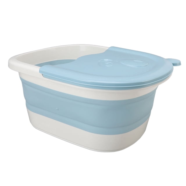 Lavabo Plegable, De Pies Bañera De Remojo De Pies Plegable Bañera De De Pies Plegable De Pared Extra Alta Para Niños De Pies Bañera De Plástico