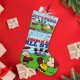 thumbnail image 4 of Las Estrellas de Charlie Brown Tema: Calcetines de Navidad, fino lino blanco para colgar en escaleras y chimenea, decoración navideña para el hogar, regalo de Navidad.54cm×38cm, 4 of 5