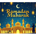 thumbnail image 4 of Ramadan Themed Decorative Backdrop Banner with Crescent Moon Lanterns and Mosque Silhouettes Ramadan Mubarak Party Decorations Photography Props Muslim Celebration Event Background Decors, 4 of 8