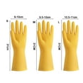 thumbnail image 7 of Cheer.US 2 Pcs Household Cleaning Gloves, Dishwashing Gloves Reusable Kitchen Cleaning Gloves With Latex Free,Cotton Lining, Non- Slip Swirl Grip Gloves for Dishwashing, 7 of 7