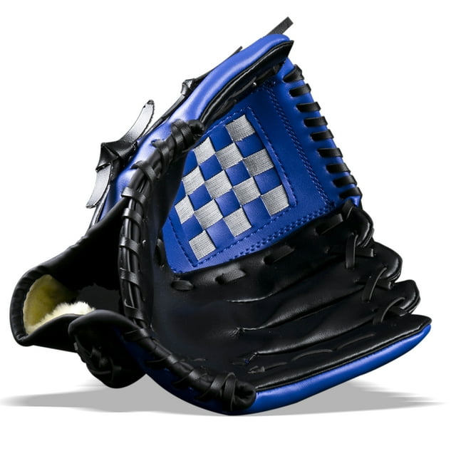 Generic Premium Blue Baseball Glove, 10.5 Inches, PU Leather, Multiple Color Options, Lightweight & Durable, Perfect for Baseball Enthusiasts