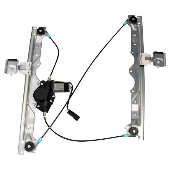 TRQ Window Regulator w/ Motor Front Driver Side for 05 Jeep Grand Cherokee WRA51981