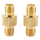 thumbnail image 1 of uds SMA hembra a RP SMA hembra conector RF adaptador Coaxial convertidor de prueba, 1 of 8