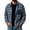 Blue1, variant on Cmfcve Men's and Big Men's Plaid Long Sleeve Button up Shirt Loose Fit Casual Fall Turn‑Down Collar Shirts with Chest Pocket