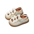 thumbnail image 3 of Viluyesy Girls' Bow and Pearl Half Sandals Princess-Style Casual Summer Sandals for Toddlers and Kids White Size 2, 3 of 10