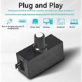 thumbnail image 3 of PWM Speed Controller 12V 4Pin PWM Fan Governor USB TYPE-C Power Supply DIY Watercooling Cooler with 1 to 2 Adapter Cable, 3 of 5