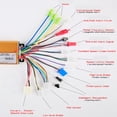 thumbnail image 2 of Controlador de motor sin escobillas de 350 W 24/36/ E- de conversión de eléctrica Naranja mejorado shamjiam Controlador sin escobillas para bicicleta eléctrica, 2 of 9