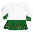 thumbnail image 2 of Irish Dancer Dress Baby Vest Pull On Style (6/12 Months) Green and White Colour 100% Cotton, 2 of 5