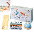 thumbnail image 5 of Wonitaaizi 64pcs-Dice Word Game - The Portable Party & Travel Game for Friends & Family (1-5 Players), 5 of 8