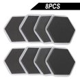 thumbnail image 3 of CHOK 8Pcs Furniture Slider Pads Heavy Movers Floor Protector Carpet Tile Wood Magic, 3 of 8