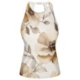 thumbnail image 3 of Women's Swimming Vest Women's Tankini Tops Swimming Vest for Women Soft and Smooth Suitable for Summer Beach Swimming Pool Parties XXL Cream Flowers, 3 of 7