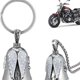 thumbnail image 1 of Joyería estilo motocicleta aleación vintage pulido ángel alas blancas suerte exorcista, 1 of 3
