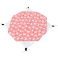 thumbnail image 2 of Pet Warm Double Layer Hammock, Warmth Safe Double Layered Space Design  Double Layer Pet Hammock  For Home S Cartoon Pink, 2 of 8