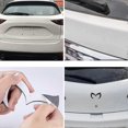 thumbnail image 3 of For Mazda Black Sporty Metal Evil 'M' Rear Trunk Badge Decal Emblem Glossy 3 5 6, 3 of 3